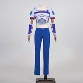 JoJo‘s Bizarre Adventure Johnny Joestar blau Kostüm Set Cosplay Outfit