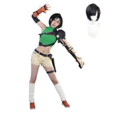 Yuffie Kisaragi Cosplay Kostüm Set Final Fantasy Yuffie Outfits