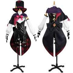 Genshin Impact Lyney Cosplay Kostüm Halloween Karneval Outfits