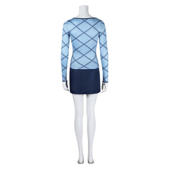 One Piece Nami blau Kostüm Set Cosplay Outfit