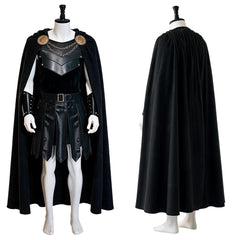 Agamemnon schwarz Kostüm Set The Odyssey Agamemnon Cosplay Outfit