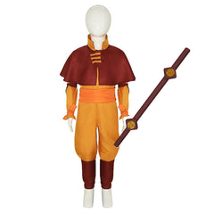 Kinder Jungen Avatar The Last Airbender Avatar Aang Kostüm Set