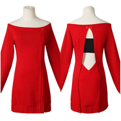 Yor Forger Cosplay SPY×FAMILY Kostüm rot Overall Halloween Karneval Outfits