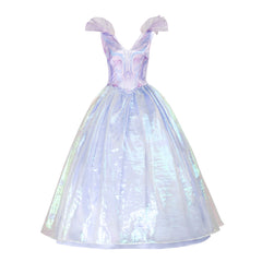 Wicked Glinda lila Kleid Cosplay Outfits für Mottoparty