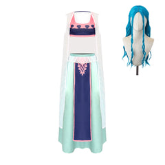 One Piece Nefertari Vivi Cosplay Kleider Suits Halloween Karneval Outfits