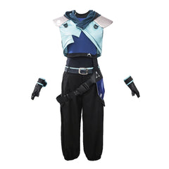 Jett Kostüm Valorant Cosplay Halloween Jumpsuit Karneval Outfit
