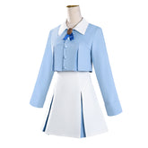 Sakura Cardcaptor Sakura weiß-blau Kostüm Cosplay Outfit