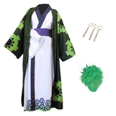 Roronoa Zoro One Piece Cosplay Kostüm Outfits Halloween Karneval Kimono