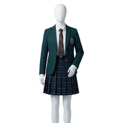 Coven Academy blau Kostüm Set Coven Academy Cosplay Outfit