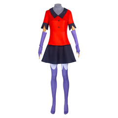 Vaggie Hazbin Hotel Vaggie rot Kostüm Cosplay Kostüm