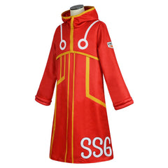 Egghead Arc One Piece Ruffy Kostüm Halloween Karneval Outfits