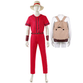 Luffy rot Outfit One Piece: Into The Grand Line - Fan Event Luffy Cosplay Kostüm