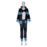 Fire Force Maki Oze Kostüm Feuerwehruniform Cosplay Outfits