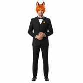 Nick Wilde schwarz Anzug Zoomania 2025 Nick Cosplay Outfits