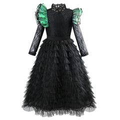 Mädchen Wicked Hexe Elphaba schwarz Kleid Cosplay Kostüm