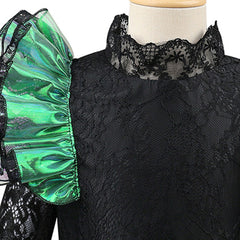 Mädchen Wicked Hexe Elphaba schwarz Kleid Cosplay Kostüm