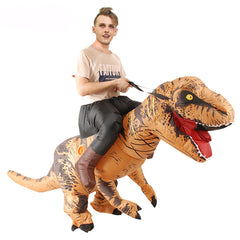 Aufblasbare Fettkostüm T-rex Dinosaurier Jurassic Welt Cosplay Kostüm Version B