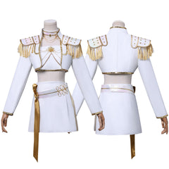 HUNTRIX Mira Soundtrack Kostüm KPop Demon Hunters Mira weiß Cosplay Outfits