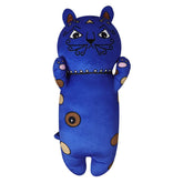 70cm gefleckter Leopard Katze Form Kuscheltier Plüschpuppe Geburtstag Weihnachtsgeschenk