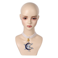 Luna Snow Perücke Halskette Ohrringe Luna Cosplay Perücke