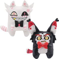 Hazbin Hotel Husk Angel Dust Couple Kuscheltier Plüschtier