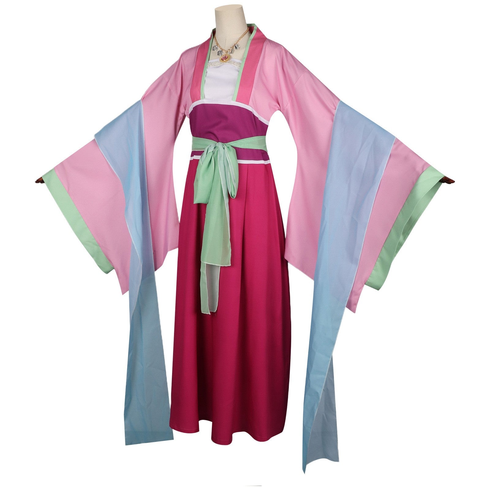 The Apothecary Diaries Maomao rosa Kimono Cosplay Kostüm Set