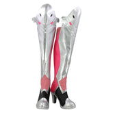 Overwatch Mercy Angela Ziegler Mercy Rosa Cosplay Schuhe Stiefel