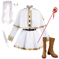 Frieren – Nach dem Ende der Reise Frieren Cosplay Halloween Karneval Kostüm