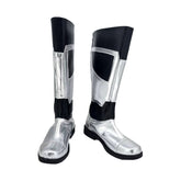 Sith Darth Maul Silber Stiefel Cosplay Schuhe