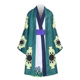 Kinder One Piece Roronoa Zoro Kimono Cosplay KostĂŒm Set