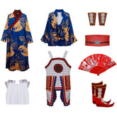 Sanji One Piece Sanji Hanfu Han-Kleidung Cosplay Kostüm