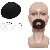 Breaking Bad Walter White Bart Hut Brille Cosplay Requisiten