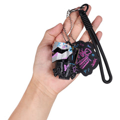 LoL Arcane Jinx Anhänger 3D gedruck Flame Chompers Cosplay Resquisite