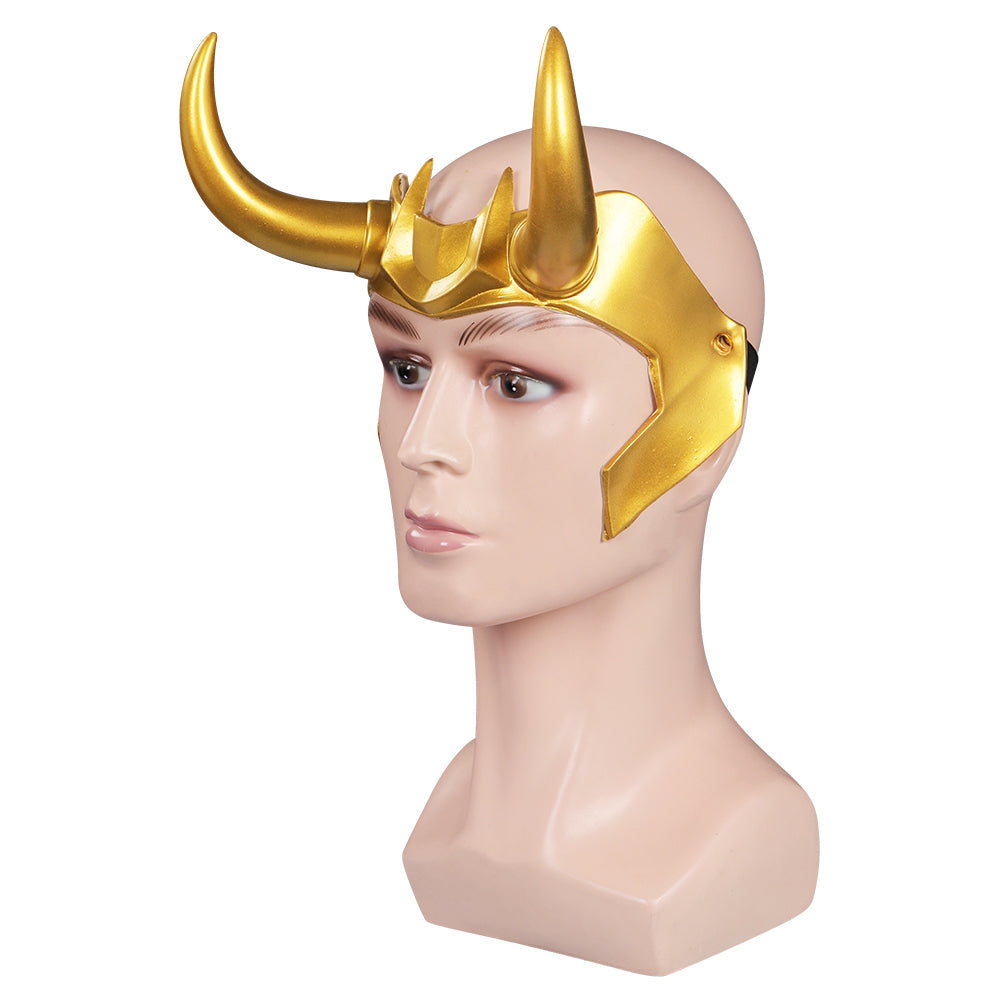 Loki Latex Maske Loki Cosplay Zubehör