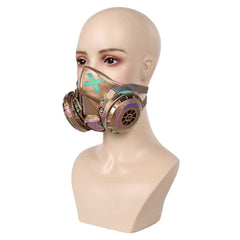 Arcane: League of Legends Jinx Maske Fingerspitze Künstliche Nägel Cosplay Requisite