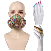 Arcane: League of Legends Jinx Maske Fingerspitze KĂŒnstliche NĂ€gel Cosplay Requisite