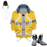 Cyberpunk Cosplay David Martinez Outfits Halloween Karneval unisex Jacke