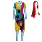 Sally Dienstmädchenkleid Cosplay Jumpsuit Halloween Karneval Outfit