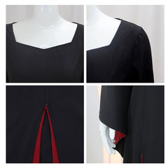 The Addams Family Mutter Morticia Addams Kleid Cosplay Outfits