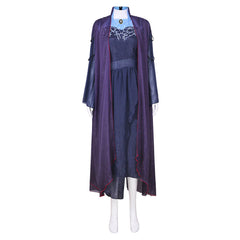 Agatha All Along Agatha Harkness lila Kostüm Set Cosplay Outfits