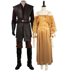 SW Padme Amidala Anakin Skywalker Couple Cosplay Kostüm