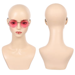Angel Dust Hazbin Hotel Angel Dust rosa Brille Cosplay Requisite