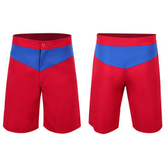 Baywatch Mitch Buchannon rot Shorts Sommer Strandhosen