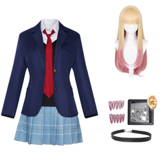 My Dress-Up Darling Kitagawa Marin Schuluniform Cosplay Kostüm