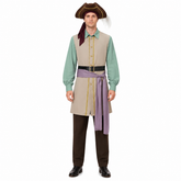 Captain Clark Kostüm Set The Backrooms Pirate Clark Cosplay Outfit