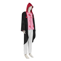 Corazon One Piece rosa Kostüm Donquixote Rosinante Cosplay Outfits