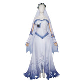 Emily the Corpse Bride Kleid Hochzeit mit einer Leiche Emily Cosplay Halloween Karneval Outfit