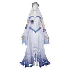 Emily the Corpse Bride Kleid Hochzeit mit einer Leiche Emily Cosplay Halloween Karneval Outfit