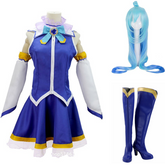 KonoSuba: God’s Blessing on this Wonderful World! Aqua Ein Segen für diese wunderbare Welt! Cosplay Kostüm