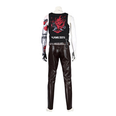 Cyberpunk 2077 Johnny Silverhand Cosplay Outfits Halloween Kostüm Set